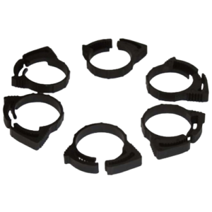 Two Little Fishies Plastic Snapper Hose Clamp