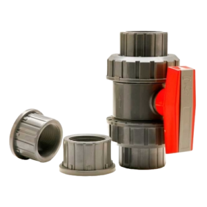 PVC True Union Ball Valve Socket or Threaded