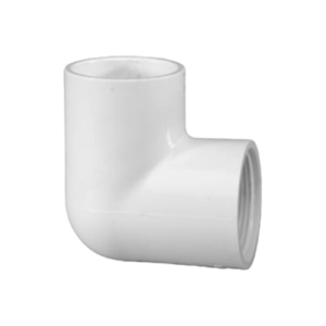 PVC Sch. 40 Elbow 90 Degree Socket x FPT